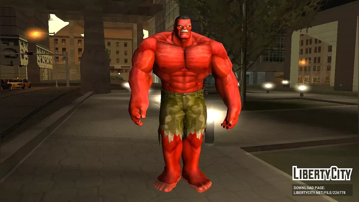 Muhteşem Hulk Kıyafet Paketi (Son Yıkım) / GTA San Andreas
