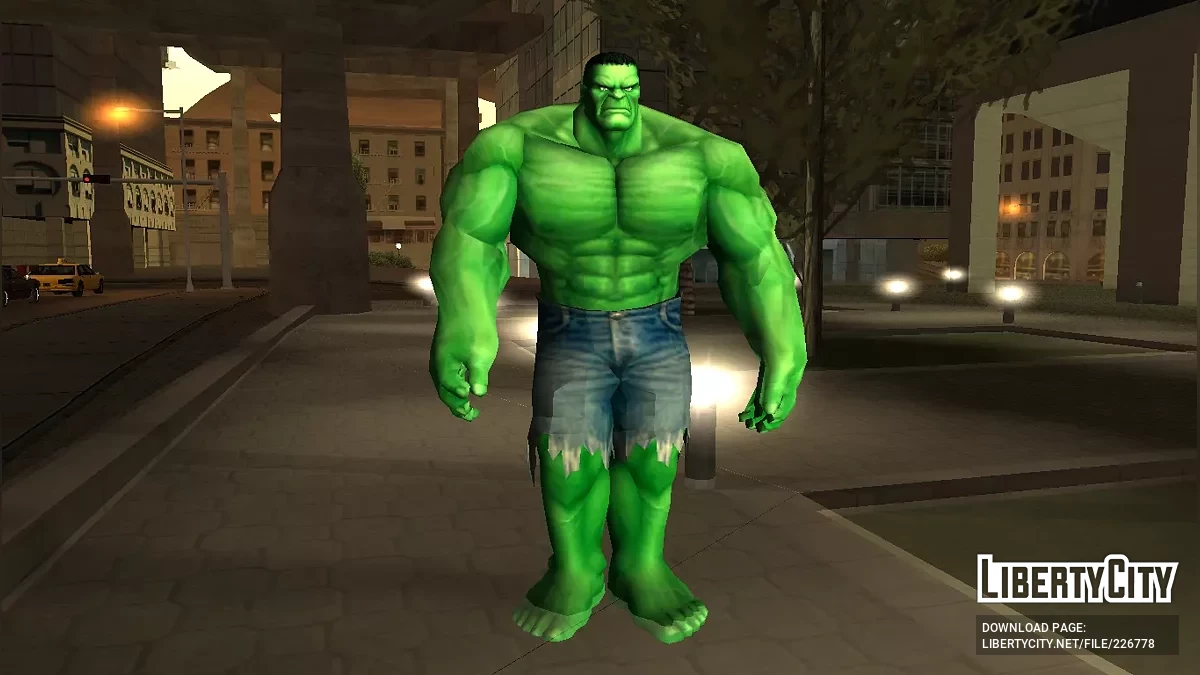 Muhteşem Hulk Kıyafet Paketi (Son Yıkım) / GTA San Andreas