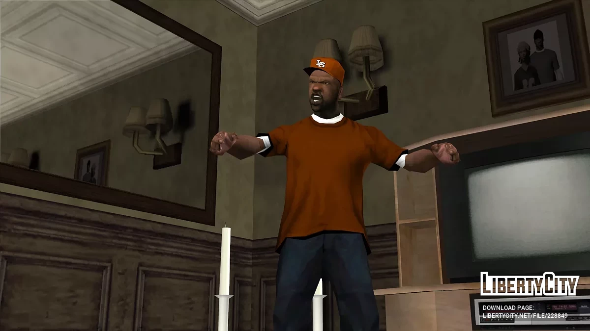 Пак шкірок Orange Grove Families / GTA San Andreas