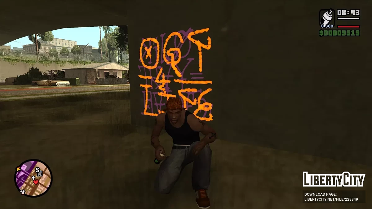 Пак шкірок Orange Grove Families / GTA San Andreas