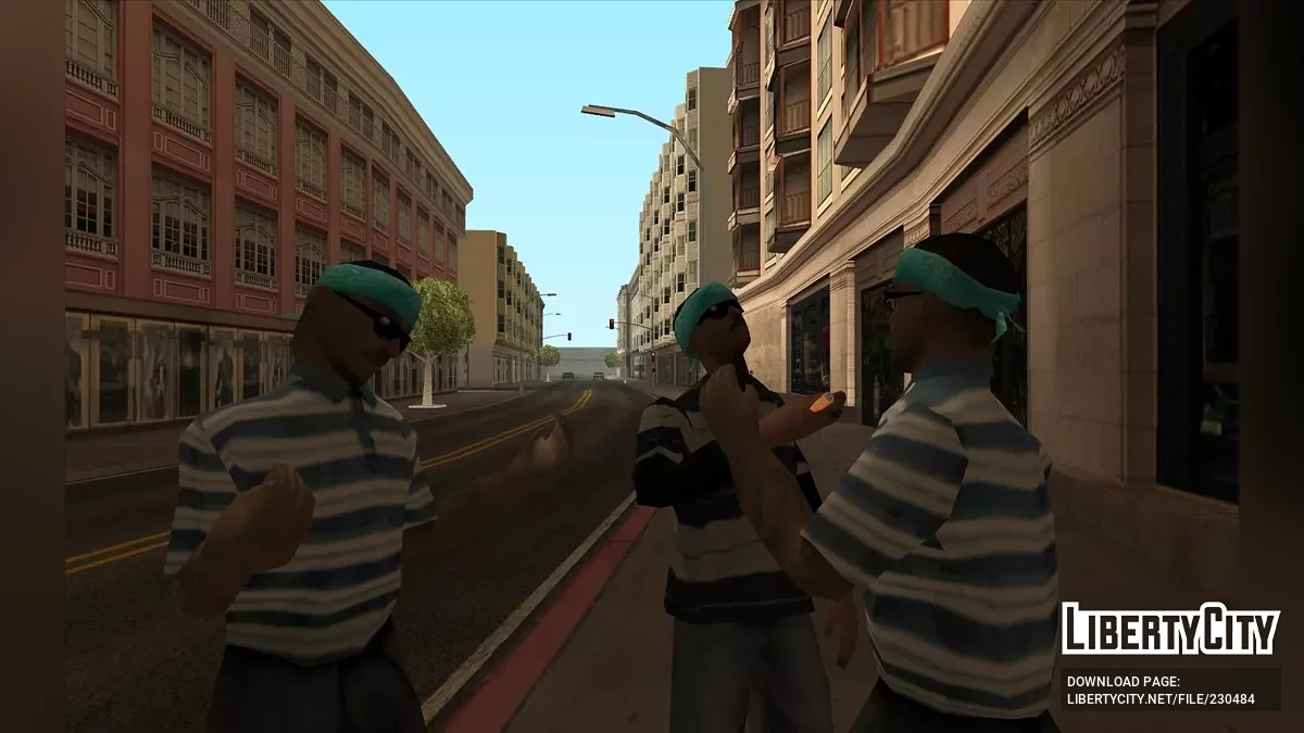 Відновлені Члени Банди Бета / GTA San Andreas