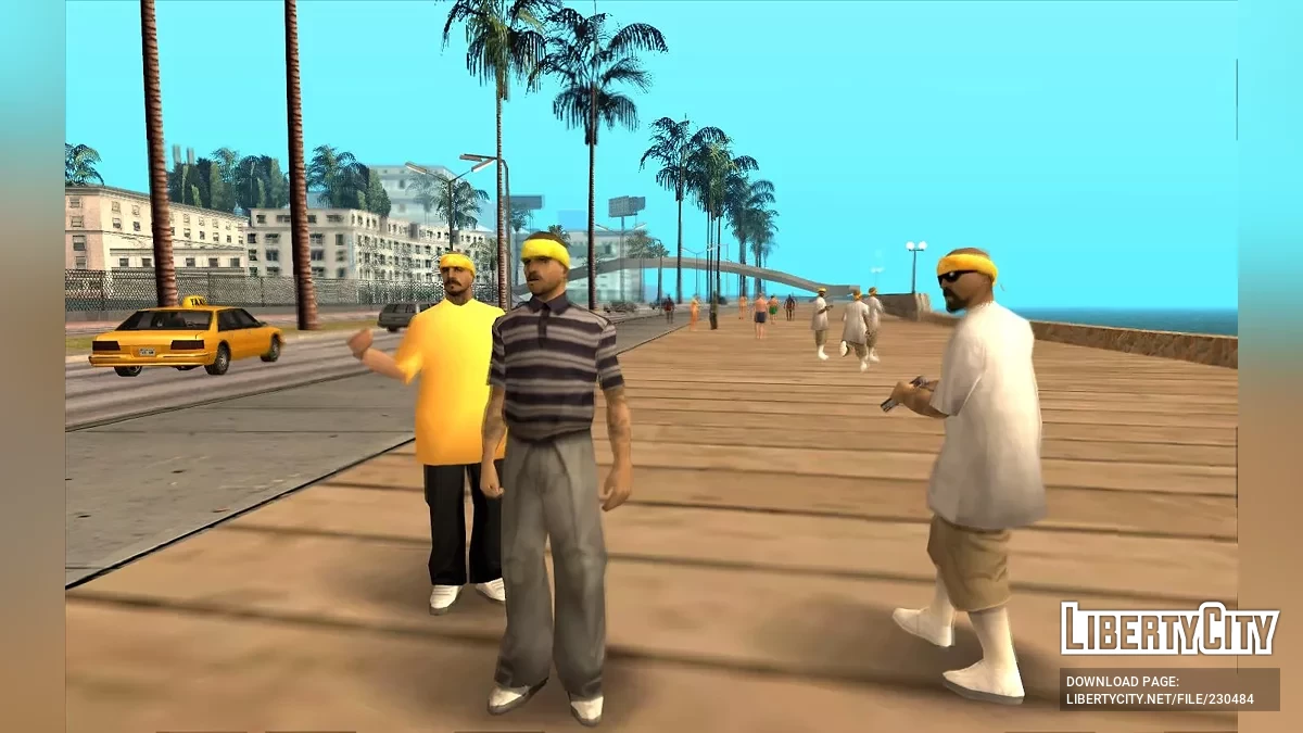 Відновлені Члени Банди Бета / GTA San Andreas