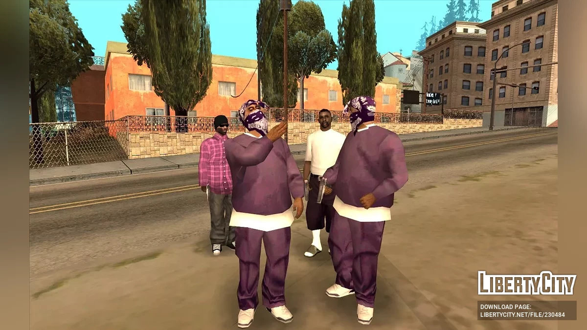 Відновлені Члени Банди Бета / GTA San Andreas