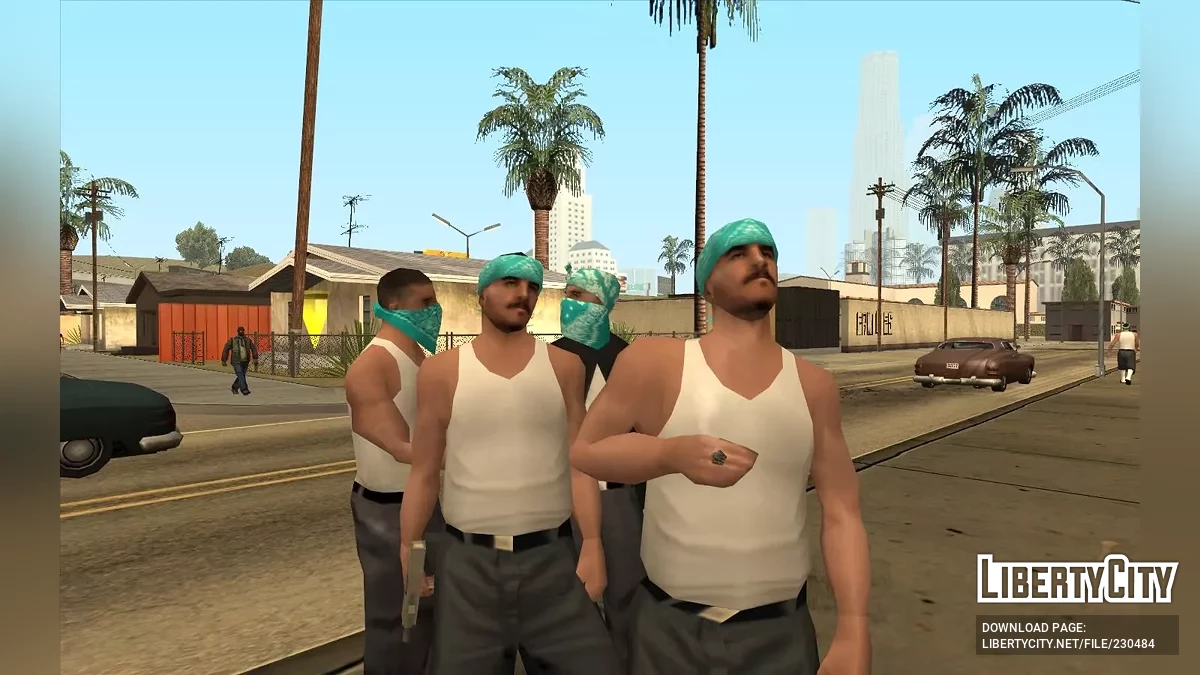 Відновлені Члени Банди Бета / GTA San Andreas