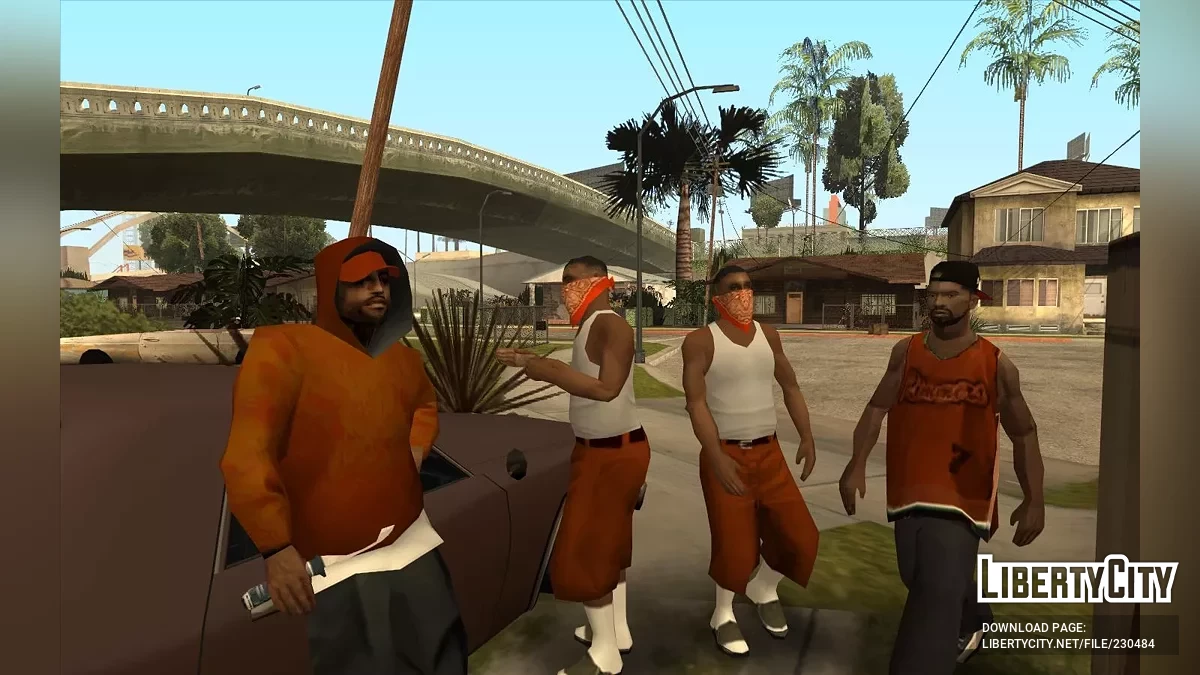 Відновлені Члени Банди Бета / GTA San Andreas
