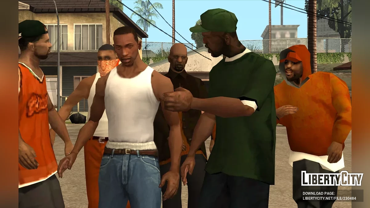 Відновлені Члени Банди Бета / GTA San Andreas