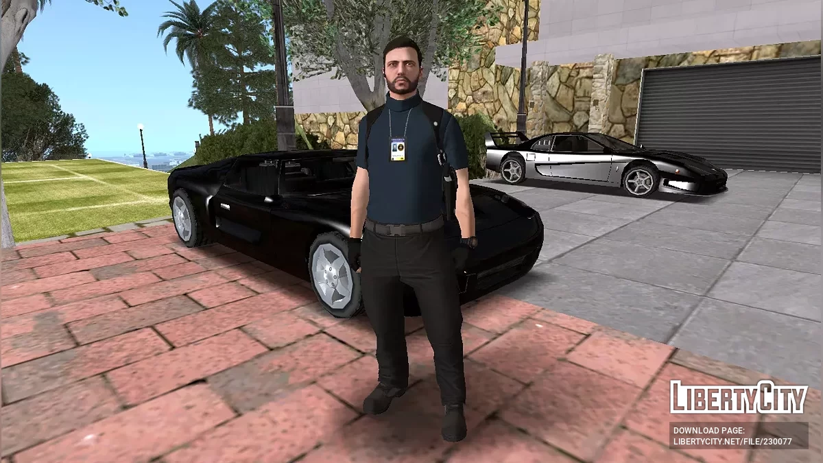 GTA Online - Pack Skins Random Male Agent / GTA San Andreas