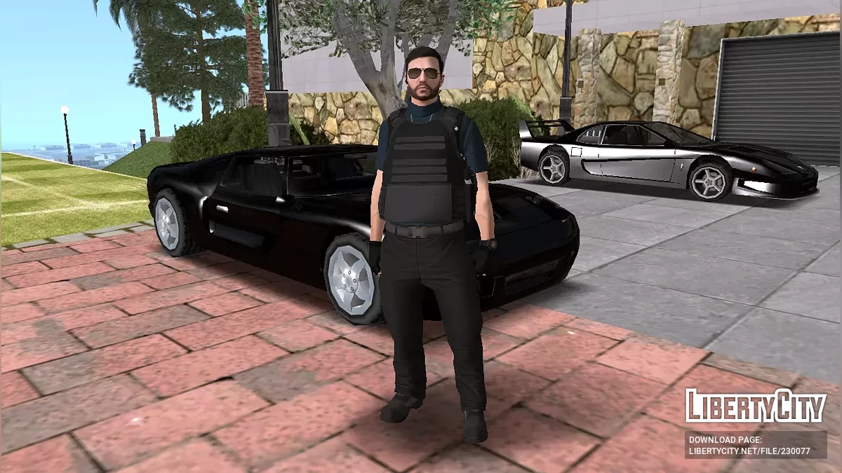GTA Online - Pack Skins Random Male Agent / GTA San Andreas