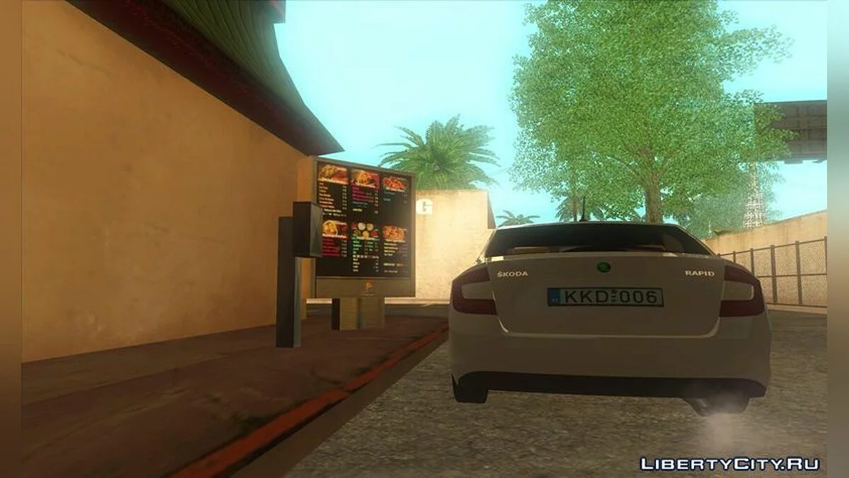 2013 Skoda Rapid 1.6 C.R TDi Beta V.1 / GTA San Andreas