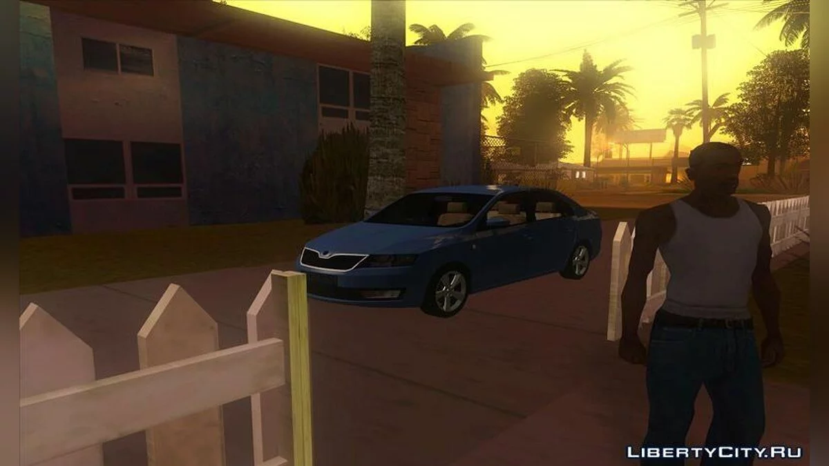 2013 Skoda Rapid 1.6 C.R TDi Beta V.1 / GTA San Andreas