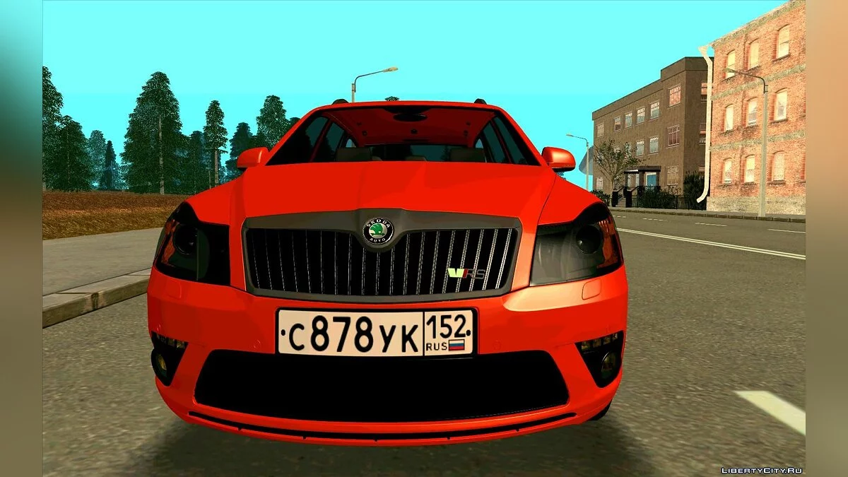Skoda Octavia RS Kombi 2010 / GTA San Andreas
