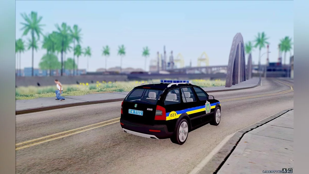 Škoda Octavia Scout ДПС Україна v2 / GTA San Andreas
