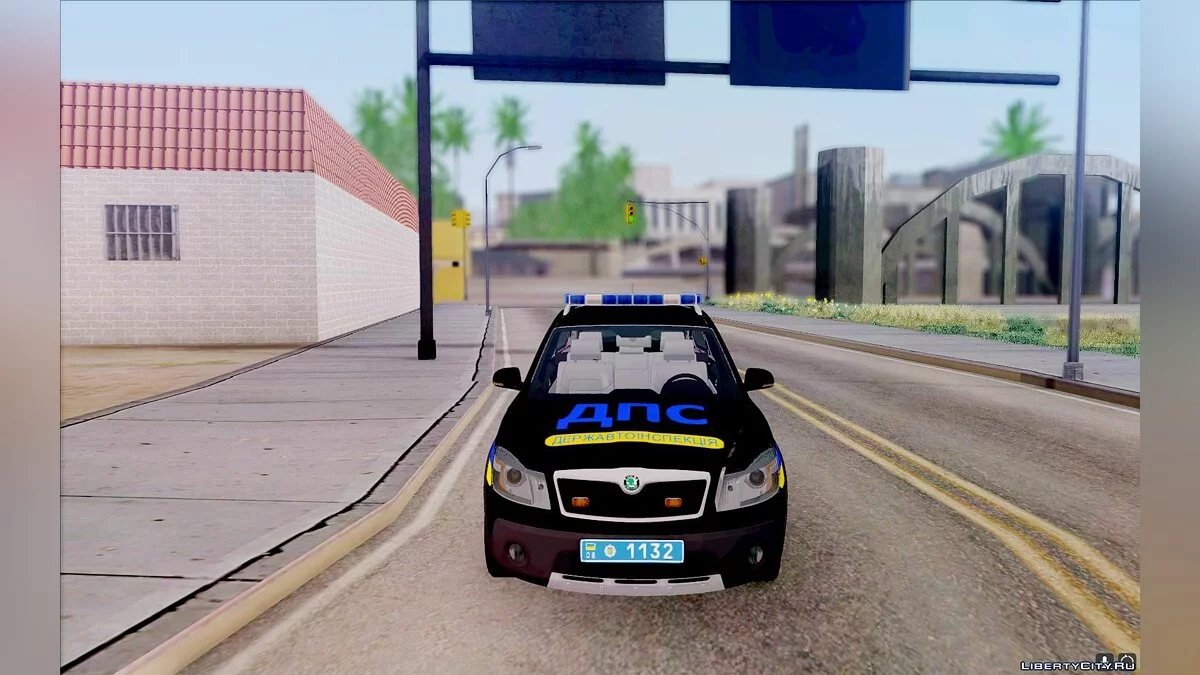 Škoda Octavia Scout ДПС Україна v2 / GTA San Andreas