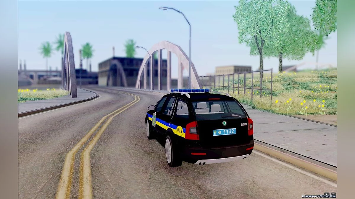 Škoda Octavia Scout ДПС Україна v2 / GTA San Andreas