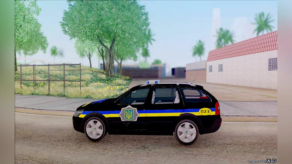 Škoda Octavia Scout ДПС Україна v2 / GTA San Andreas