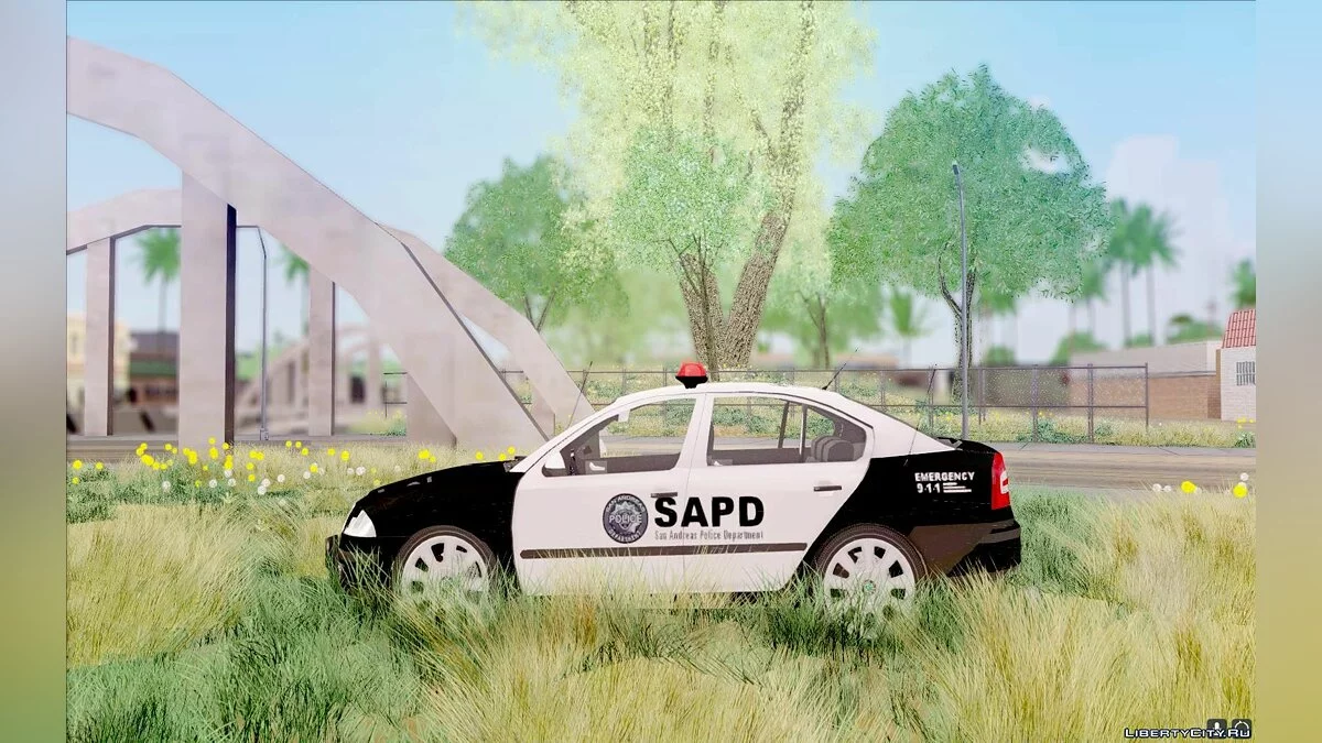 Skoda Octavia II 2005 SAPD POLICE / GTA San Andreas