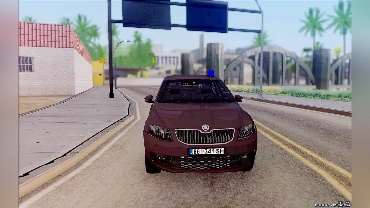 Skoda Octavia Polizei / GTA San Andreas