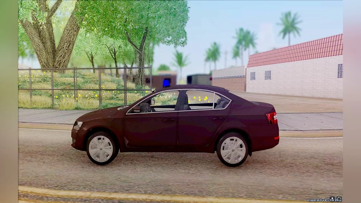 Skoda Octavia Polizei / GTA San Andreas