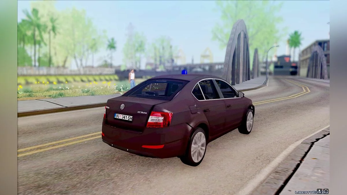 Skoda Octavia Polizei / GTA San Andreas
