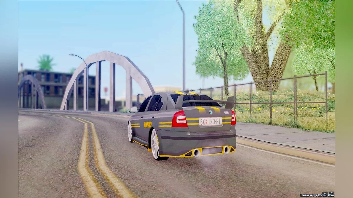 Skoda Octavia Taxi / GTA San Andreas