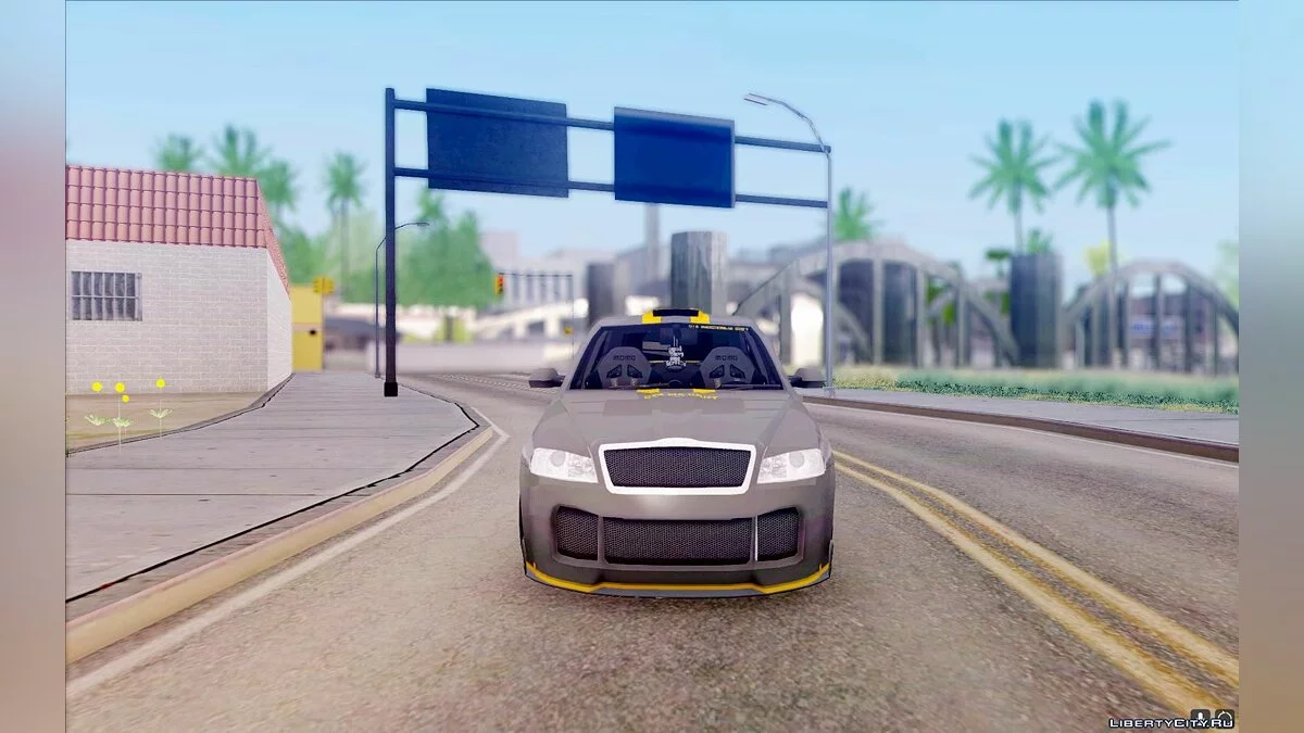 Skoda Octavia Taxi / GTA San Andreas