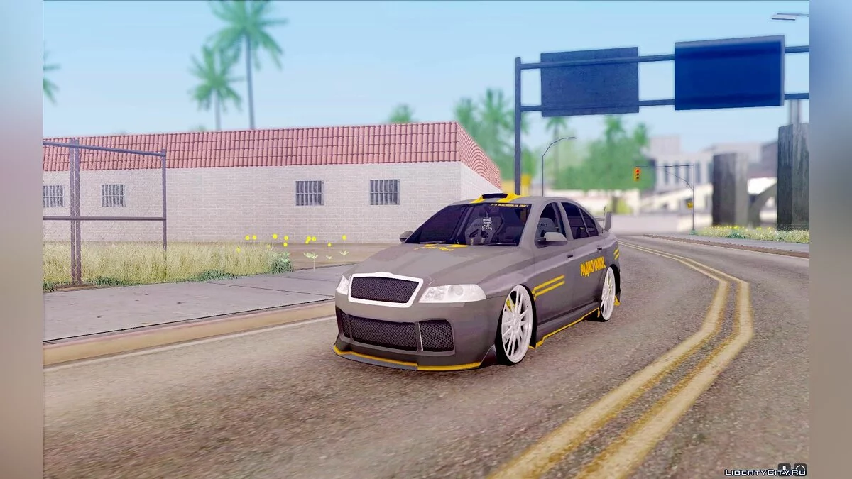 Skoda Octavia Taxi / GTA San Andreas