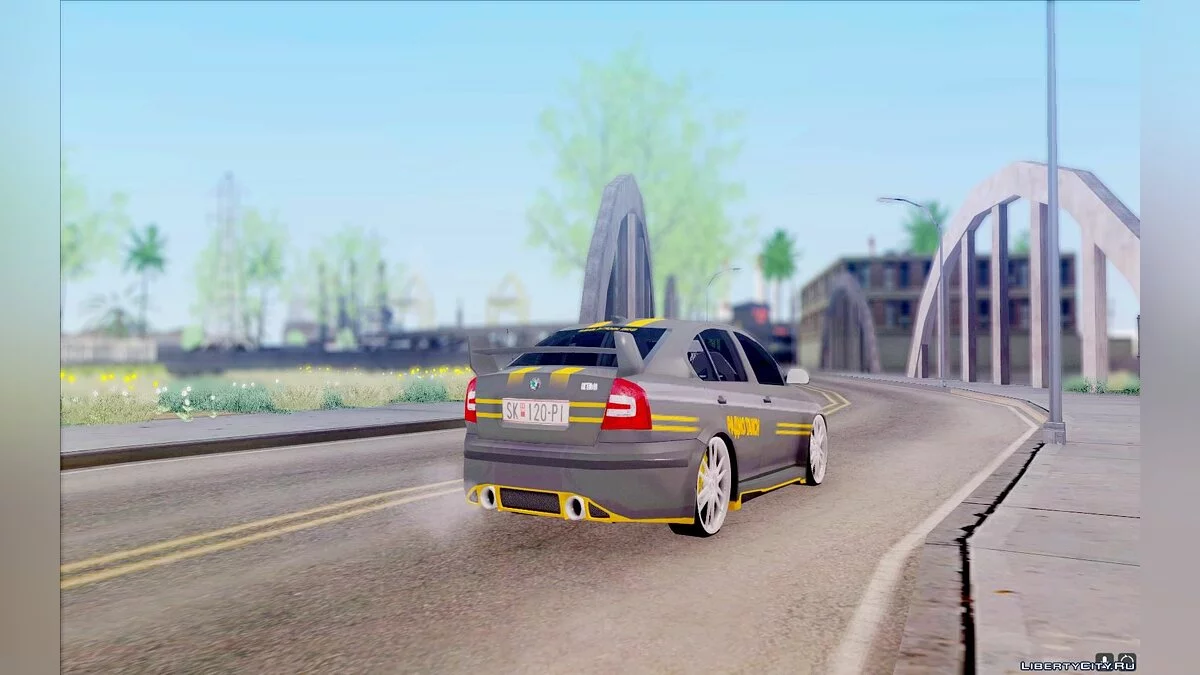 Skoda Octavia Taxi / GTA San Andreas