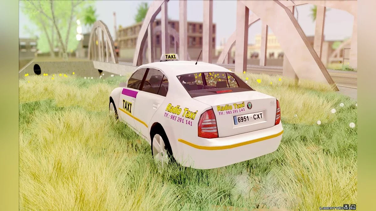 Skoda Superb 2.2 Spanisches Taxi / GTA San Andreas