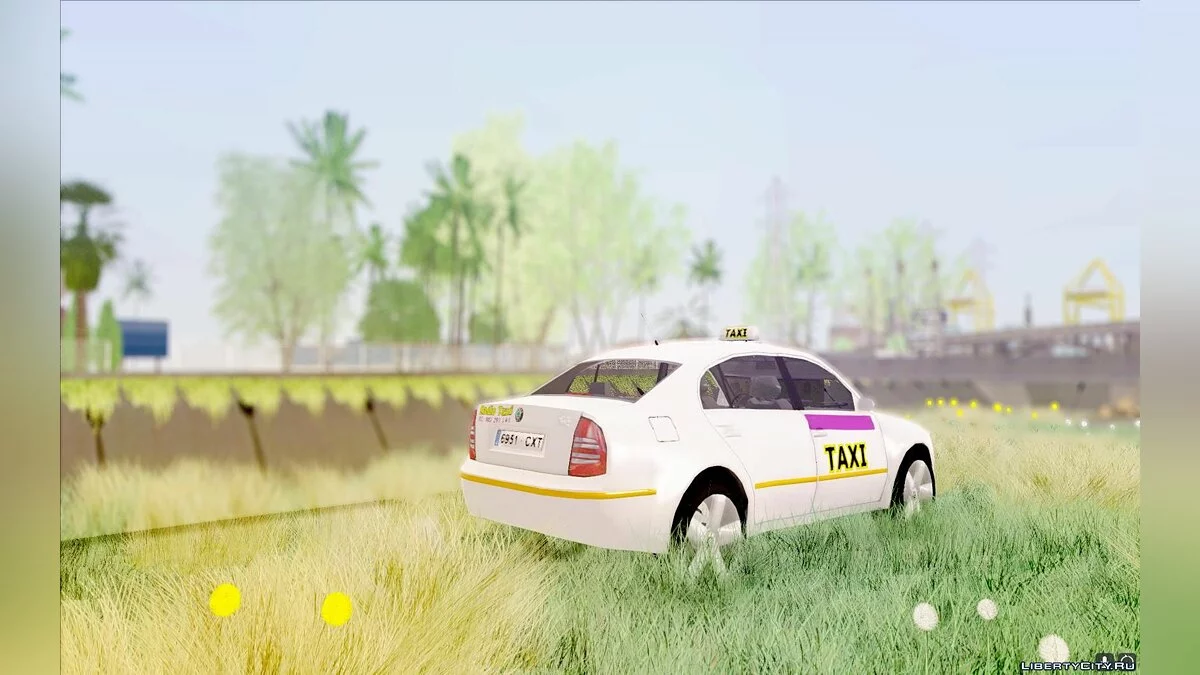 Skoda Superb 2.2 Spanisches Taxi / GTA San Andreas