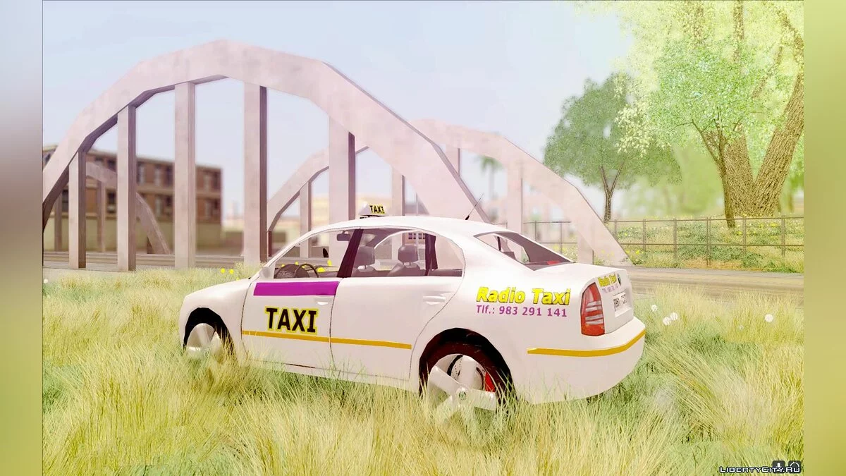 Skoda Superb 2.2 Spanisches Taxi / GTA San Andreas