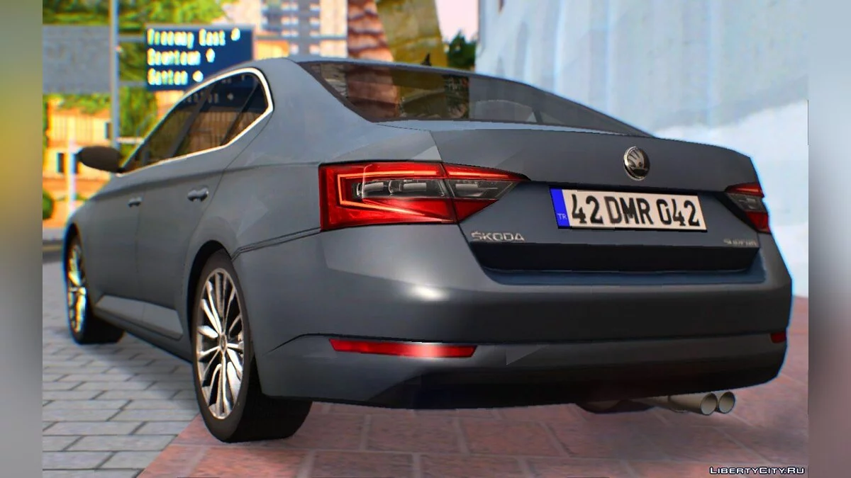 Skoda SuperB 2017 / GTA San Andreas