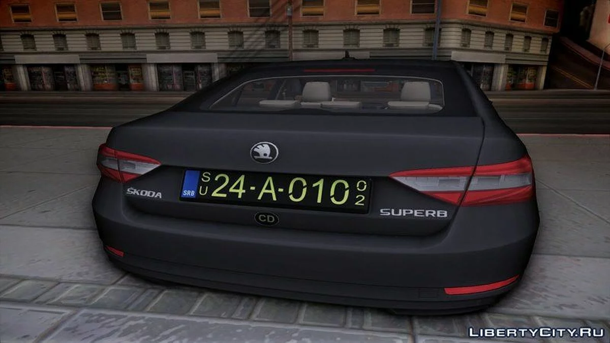 Skoda Superb [Diplomata] / GTA San Andreas