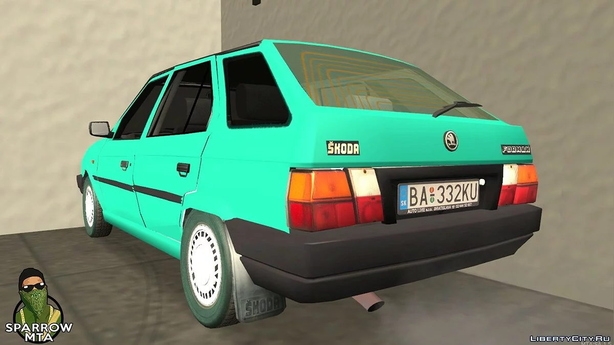 Skoda Forman 1994 / GTA San Andreas