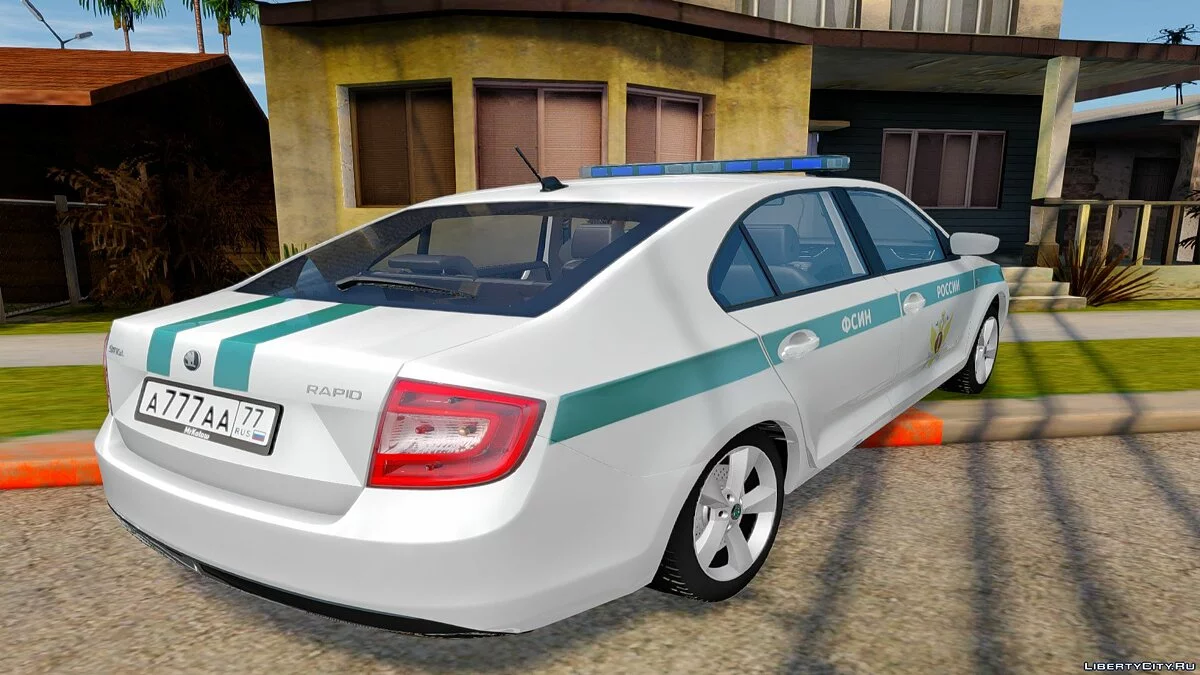 Skoda Rapid "ФСІН України" / GTA San Andreas