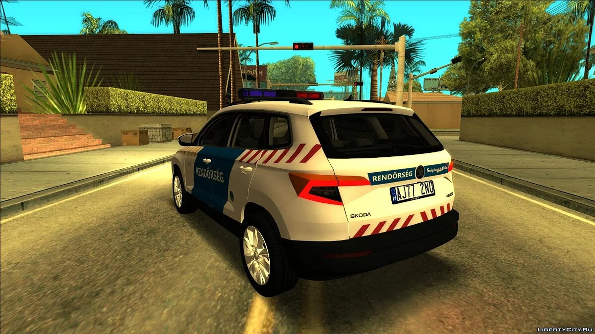 Skoda Karoq Hungarian Police / GTA San Andreas