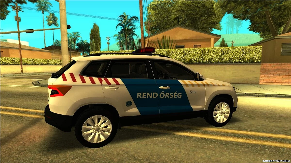 Skoda Karoq Hungarian Police / GTA San Andreas