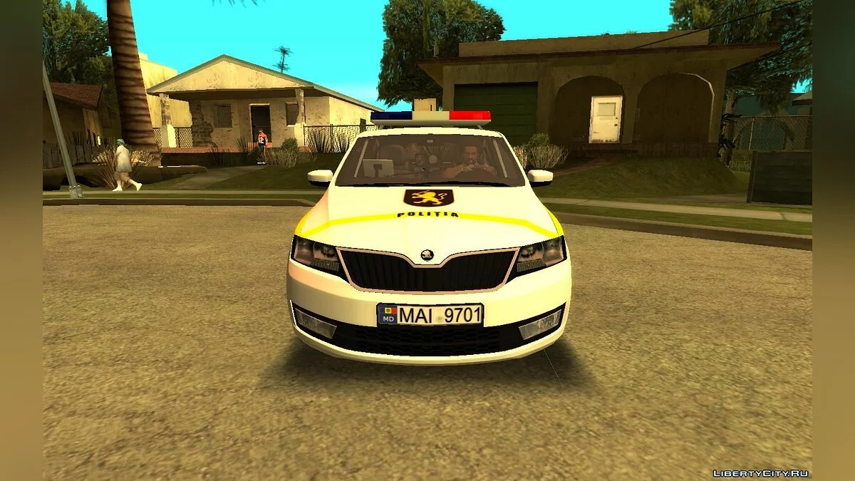 2016 Skoda Rapid - Policía de la República de Moldavia / GTA San Andreas