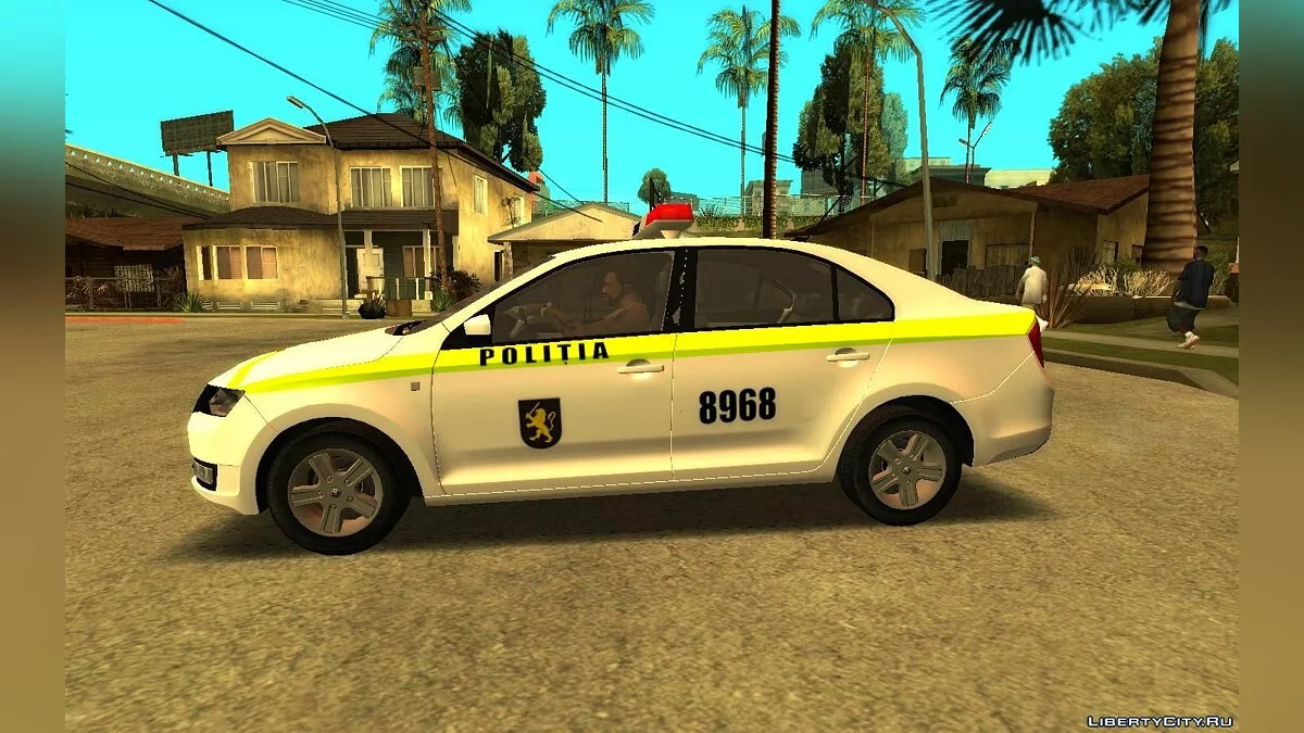 2016 Skoda Rapid - Policía de la República de Moldavia / GTA San Andreas