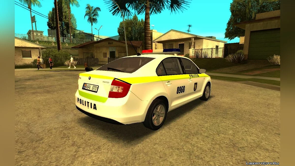 2016 Skoda Rapid - Policía de la República de Moldavia / GTA San Andreas