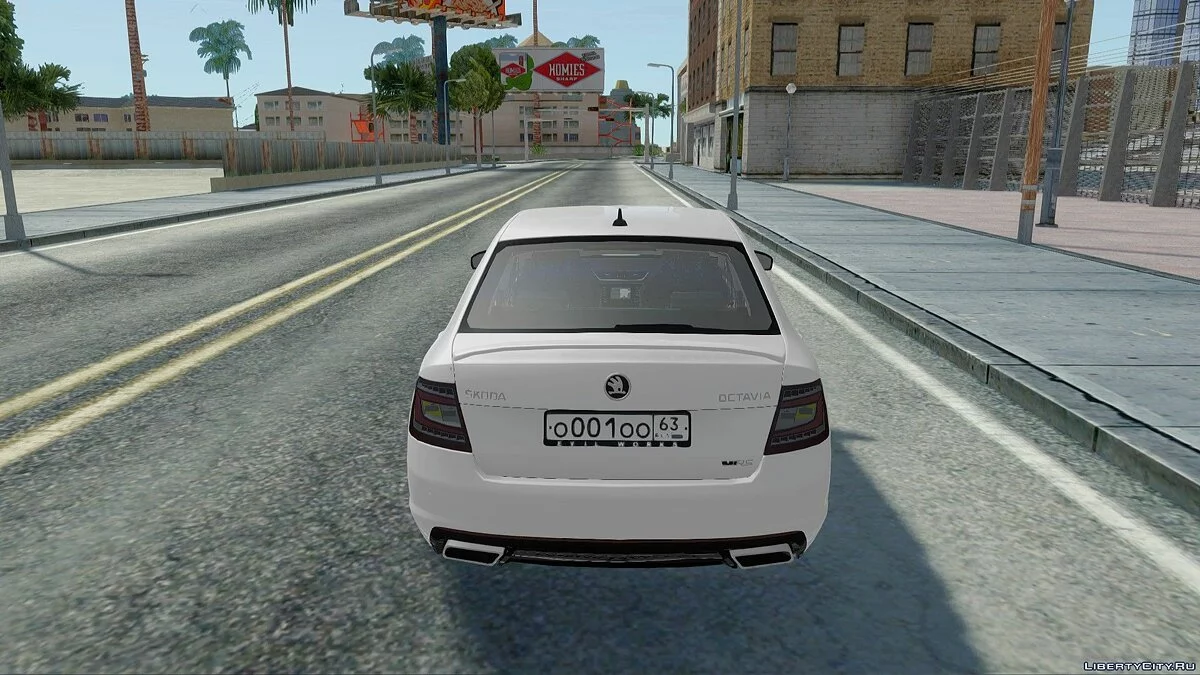Skoda Octavia RS 2017 / GTA San Andreas