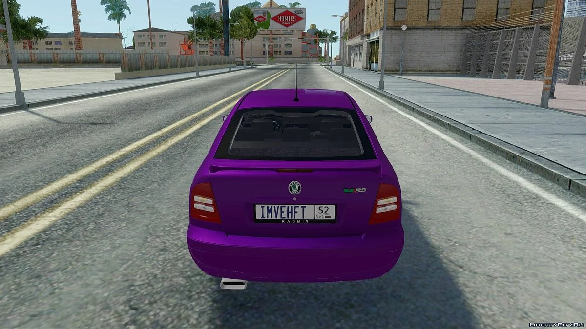 Skoda Octavia RS / GTA San Andreas