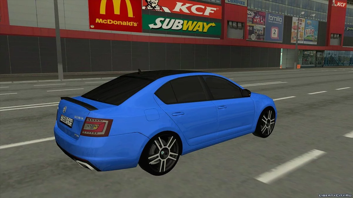 Skoda Octavia RS / GTA San Andreas