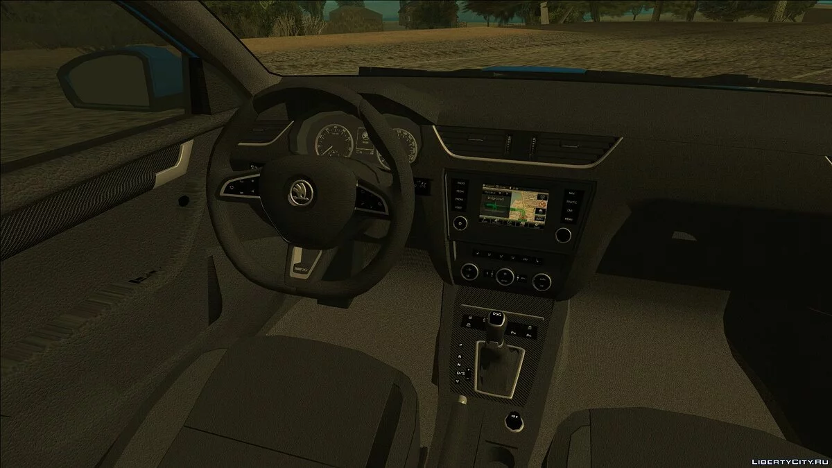 Skoda Octavia in "XTAXI" Livery / GTA San Andreas