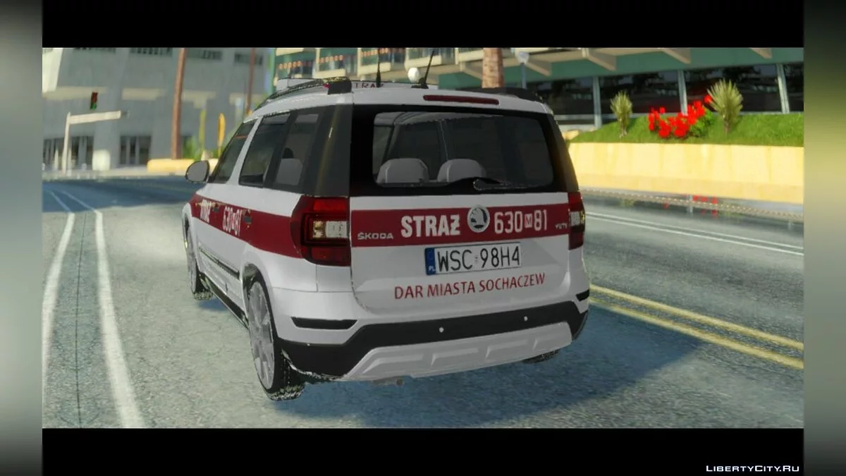 Skoda Yeti - КПП Сохачев / GTA San Andreas