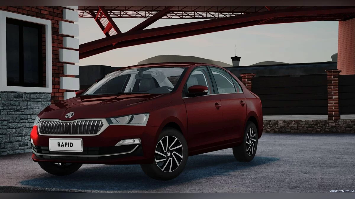 Skoda Rapid 2019 / GTA San Andreas