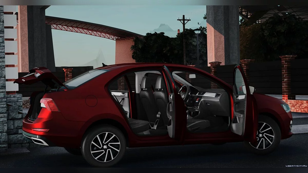 Skoda Rapid 2019 / GTA San Andreas