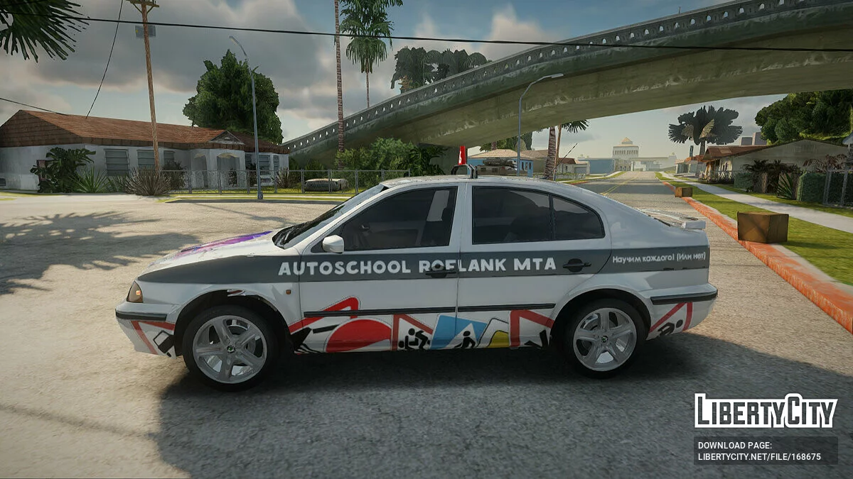 Skoda Octavia для Roflank MTA / GTA San Andreas