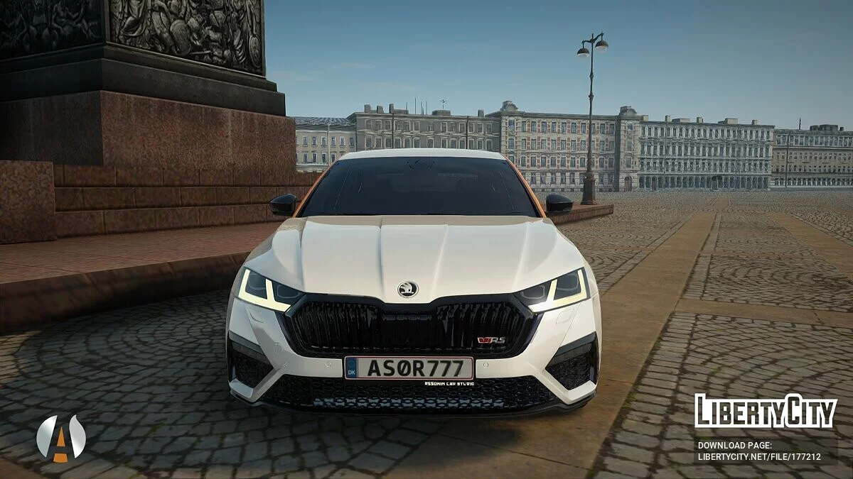 Skoda Octavia RS 2020 Yandex Drive / GTA San Andreas