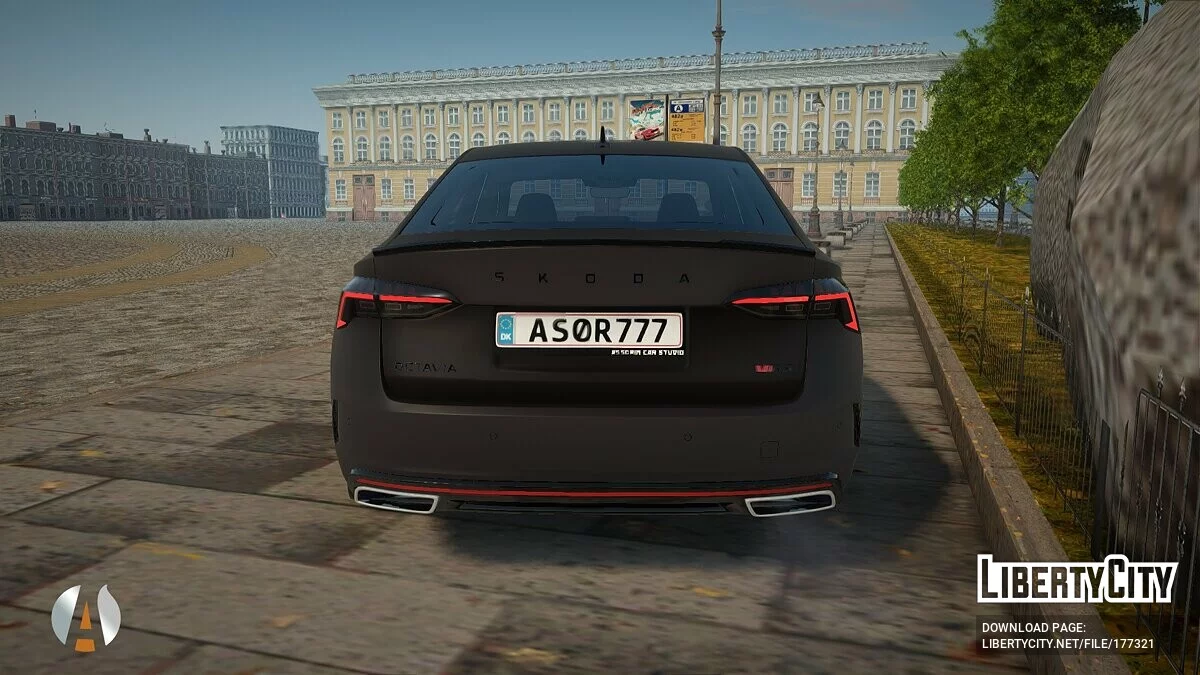 Skoda Octavia RS 2020 Перший доступний каршеринг / GTA San Andreas