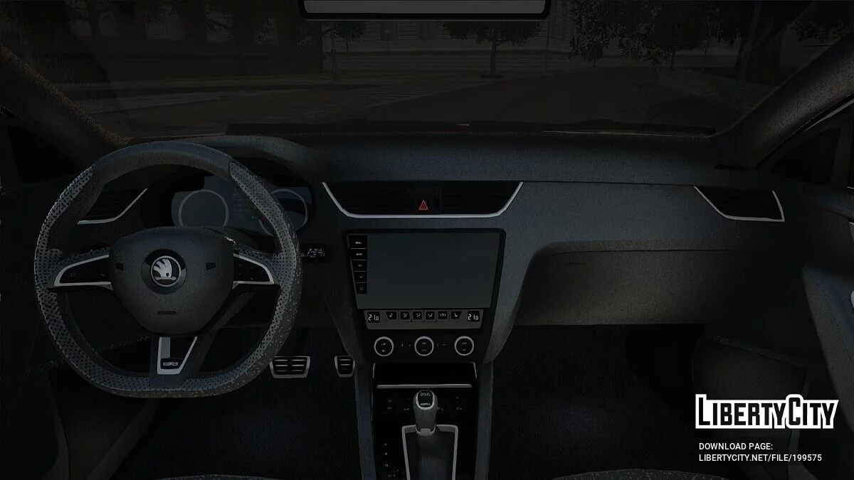 Skoda Oktavia VRS 2017 Поліція України / GTA San Andreas
